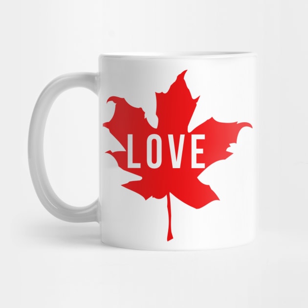 Love Maple Leaf by teegear